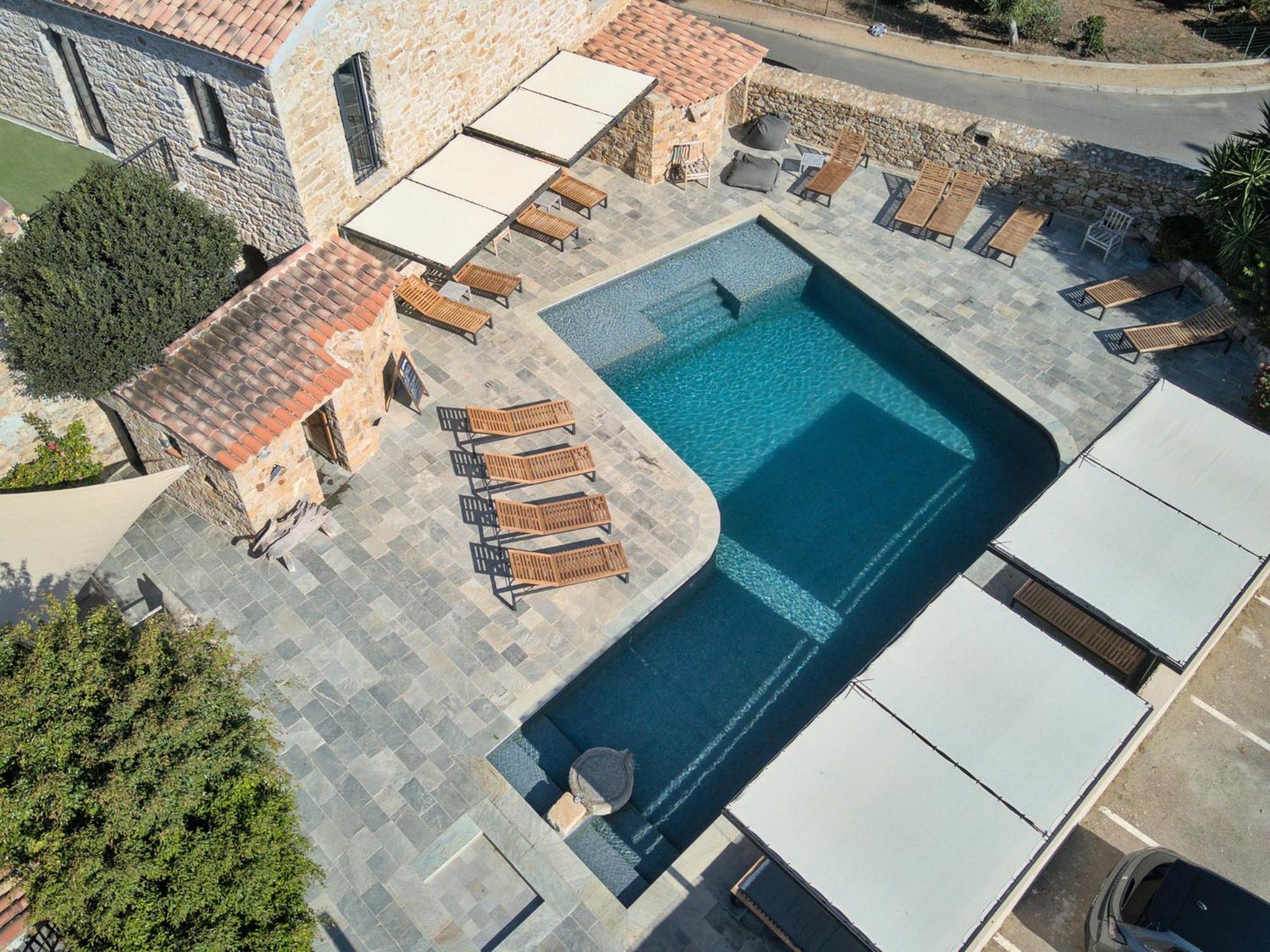 Hôtel Casa Rossa & Spa LʼÎle-Rousse Exterior foto